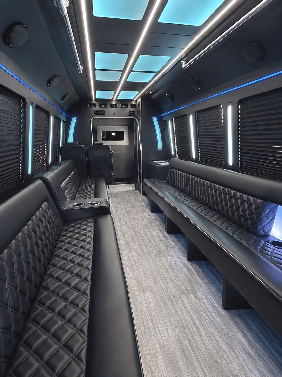 28 Passenger Party Bus Inside