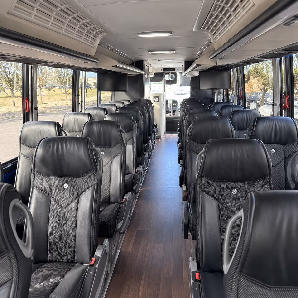Charter Bus Interior