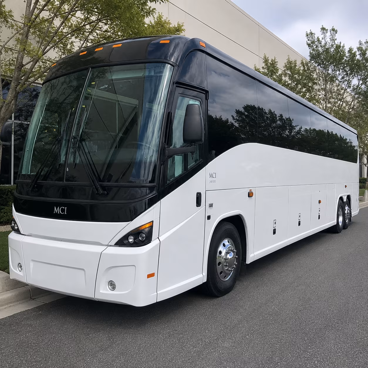 San Bernardino Airport Shuttle & Transportation party bus exterior