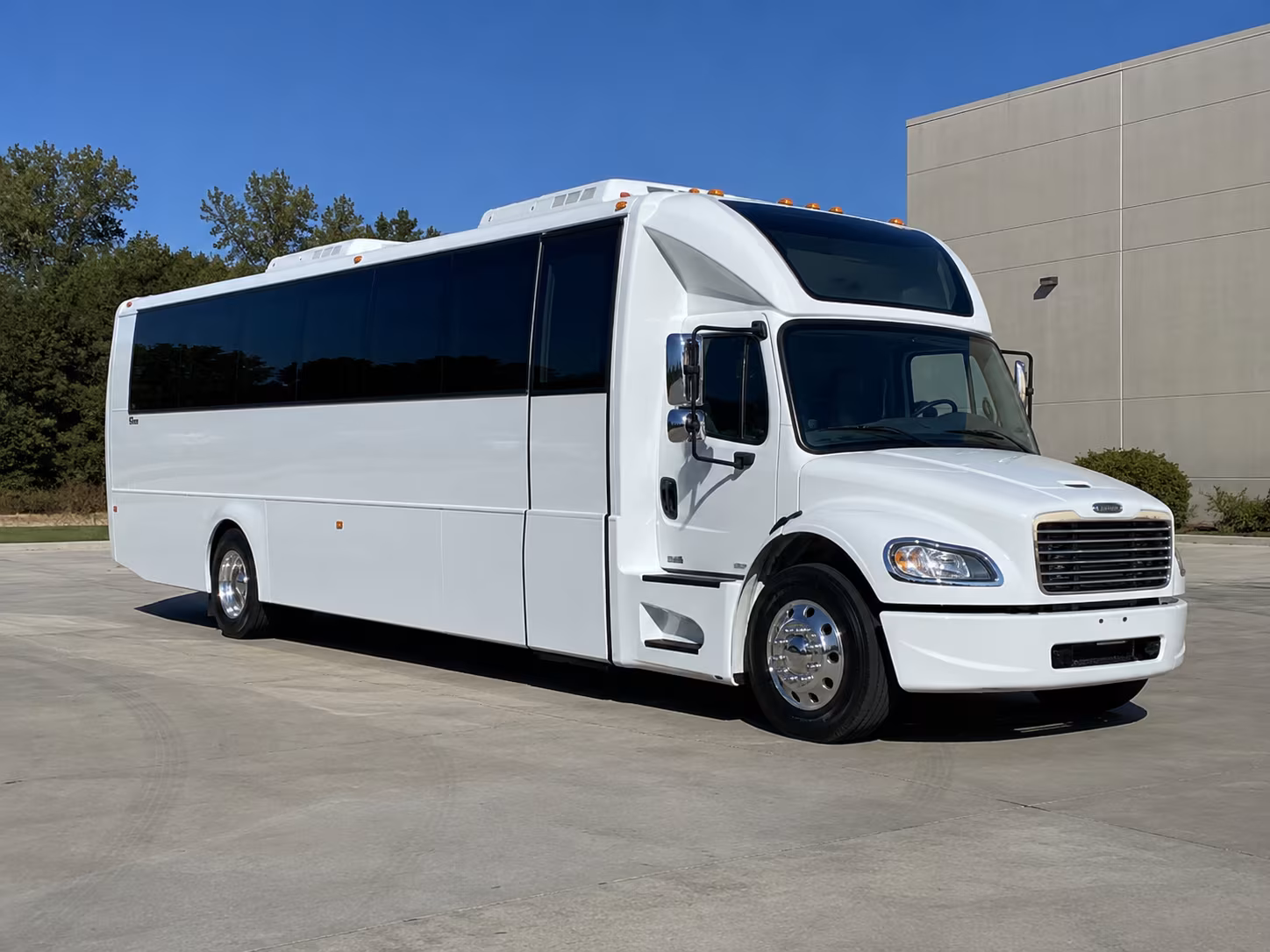 San Bernardino Private Event Transportation party bus interior